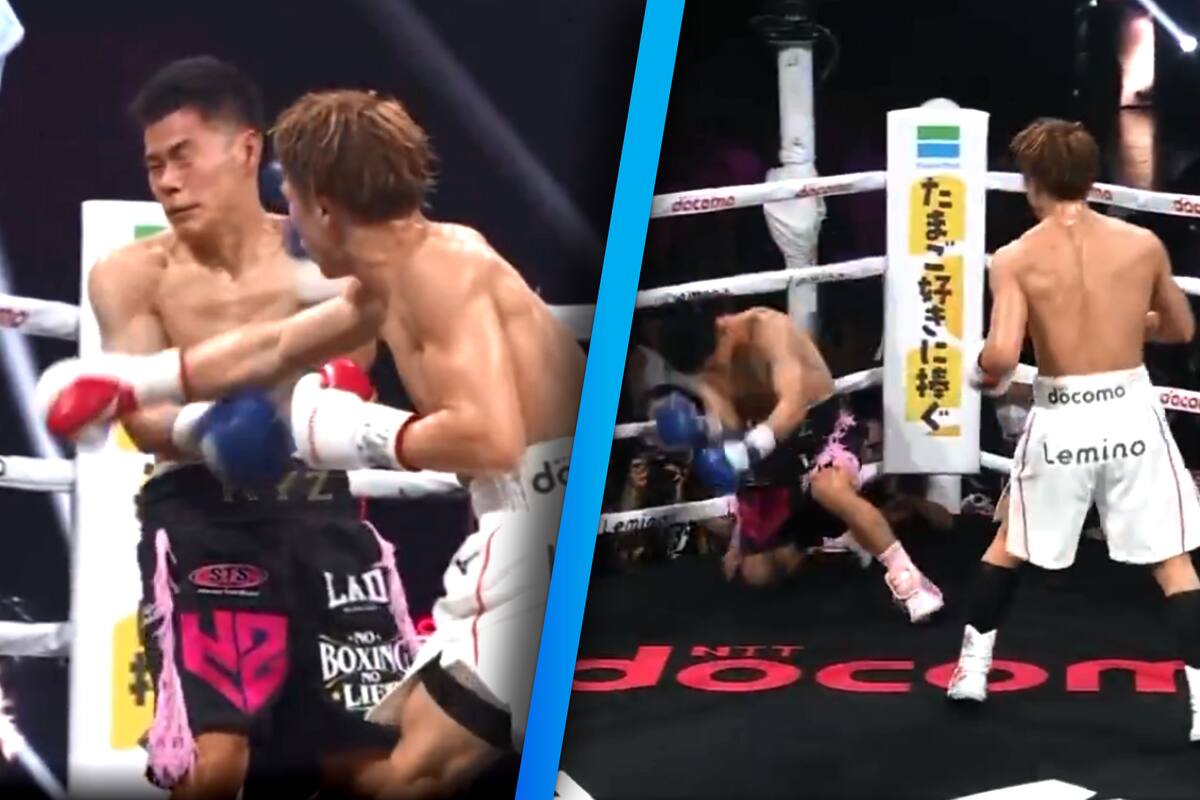 ¡Qué salvaje! Naoya Inoue fulmina a Ye Joon Kim con un monstruoso nocaut