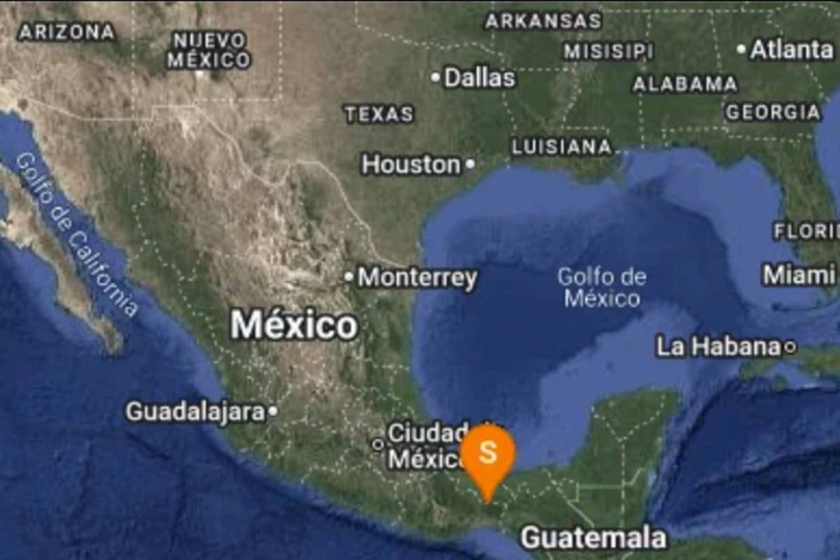 Reportan sismo de magnitud 4.1 en Oaxaca durante la madrugada de este domingo