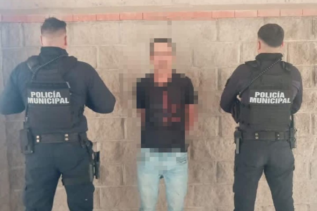 Atrapa Policía Municipal a objetivo prioritario armado y con droga