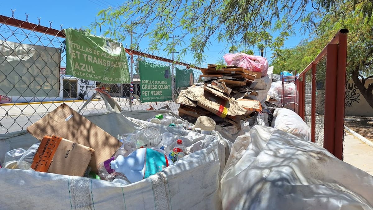 Reciclaje en Parque Lomas de Madrid
Foto: Jorge López.