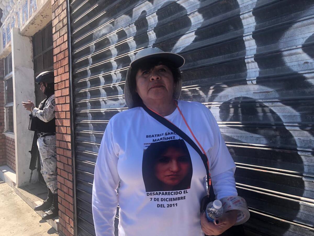 Julia Isabel Martínez Solano no pierde la esperanza de encontrar a su hija Beatriz García Martínez.