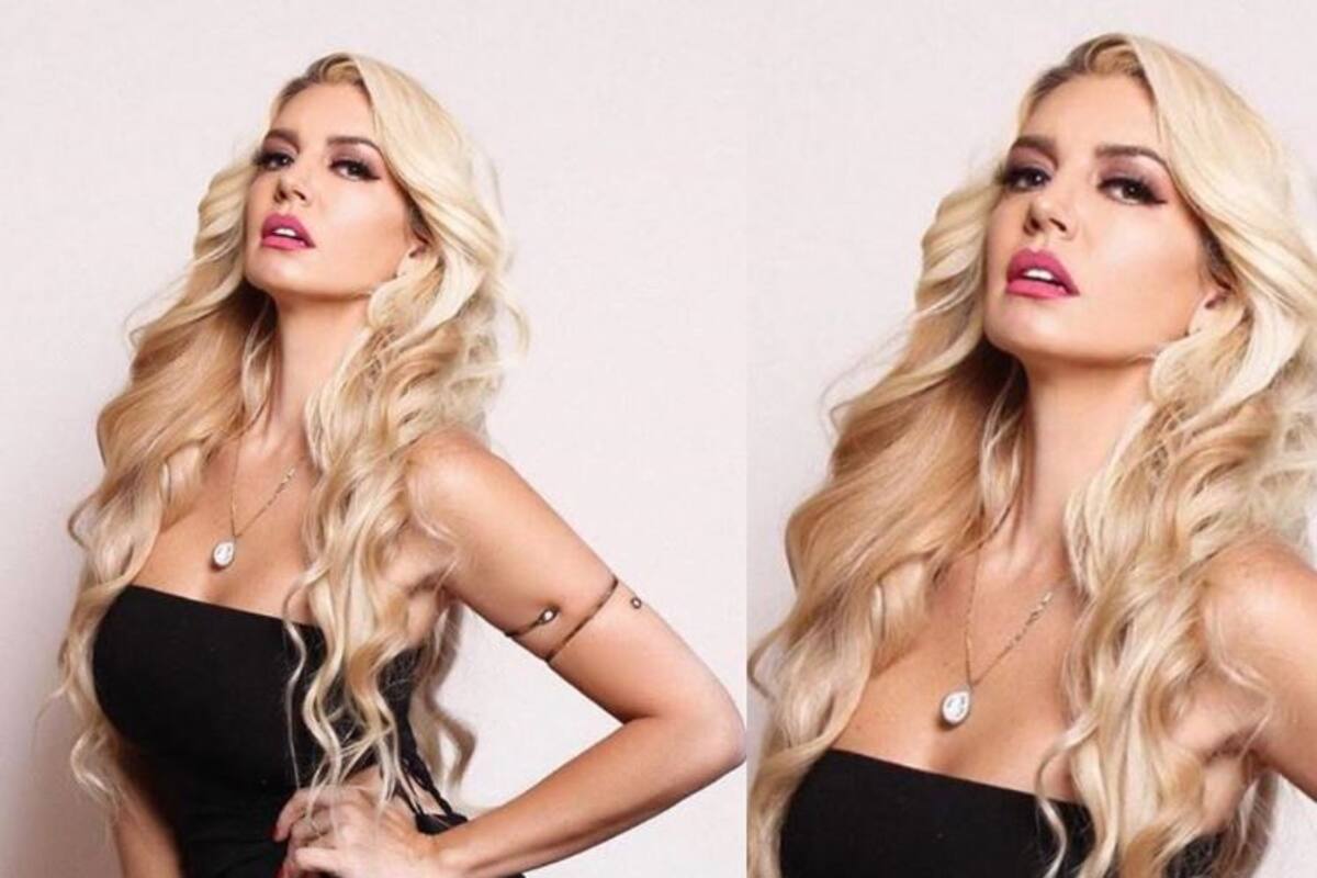 Isabel Madow presume sus piernas en vestido rojo