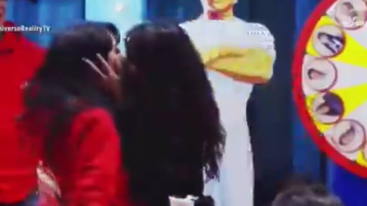 ¡Se Dejaron Llevar! Kim Shantal y Fabiola Campomanes protagonizan atrevido beso en La Granja VIP