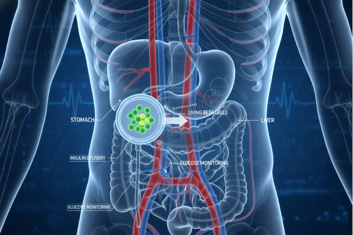 Científicos desarrollan páncreas artificial con células vivas que regula la glucosa sin inyecciones de insulina