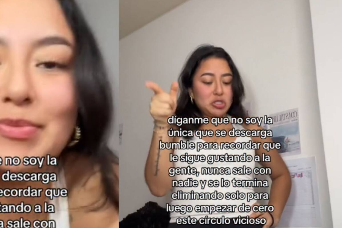 TikTok: Mujer revela que le gusta descargar Bumble para recordar que le sigue gustando a la gente