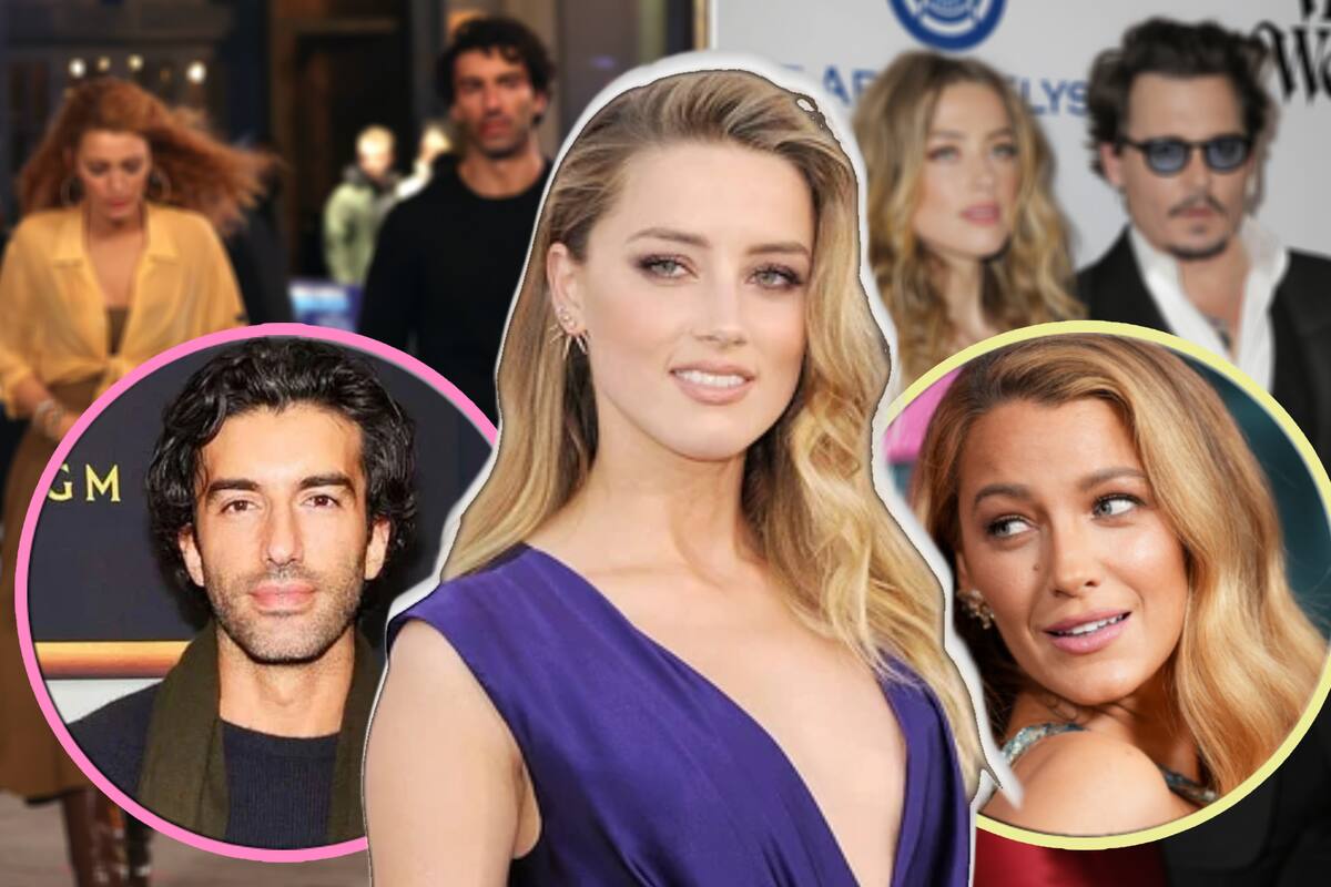 Amber Heard apoya a Blake Lively en caso contra Baldoni; ¿Por qué lo compara con su caso?