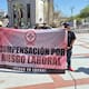 Staus lleva protesta al Poder Judicial con cierre simbólico de instalaciones por conflicto con Unison
