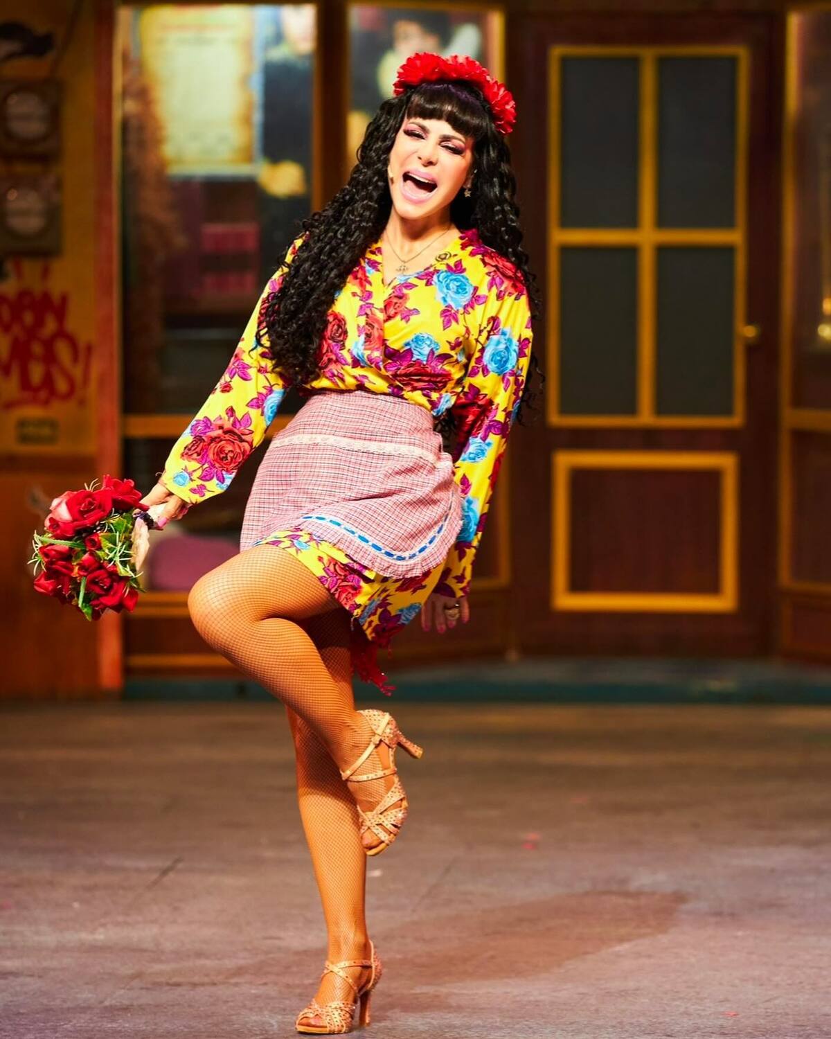 Maribel Guardia en “Lagunilla, mi barrio” / Instagram @maribelguardia