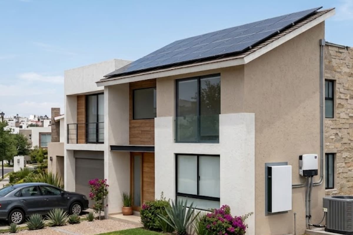 Tu casa podría gastar hasta 9.2% menos electricidad si paneles solares, batería y aire acondicionado dejaran de convertir la energía tantas veces, según un estudio que explica por qué hoy se pierde luz antes de usarla