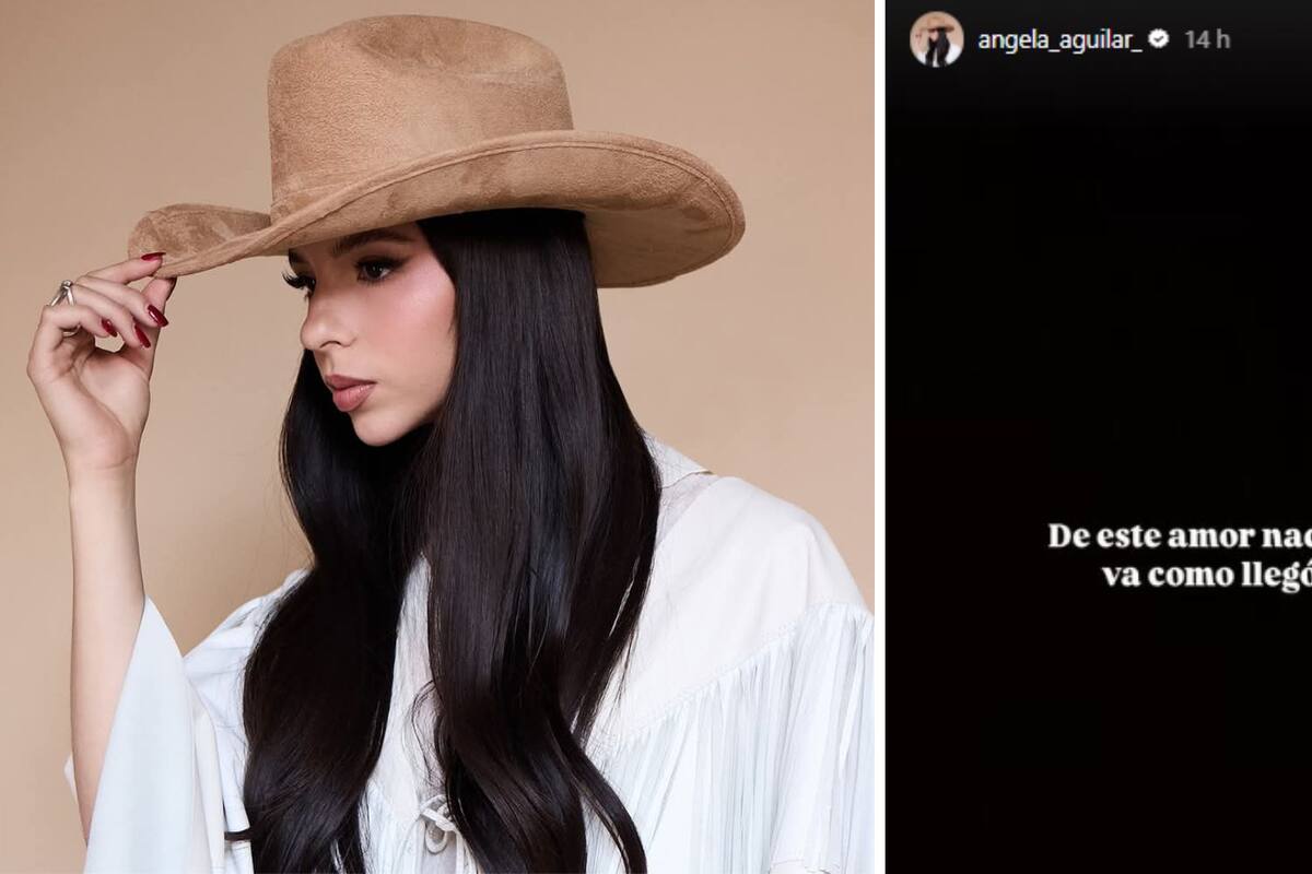Ángela Aguilar intriga a sus fans con misterioso mensaje en redes sociales