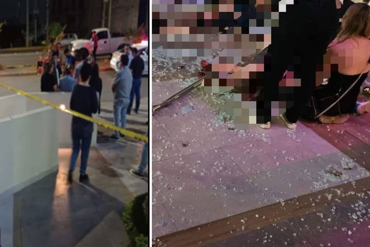 Video: Dos muertos y varios heridos tras colapso de barandal de un bar en SLP