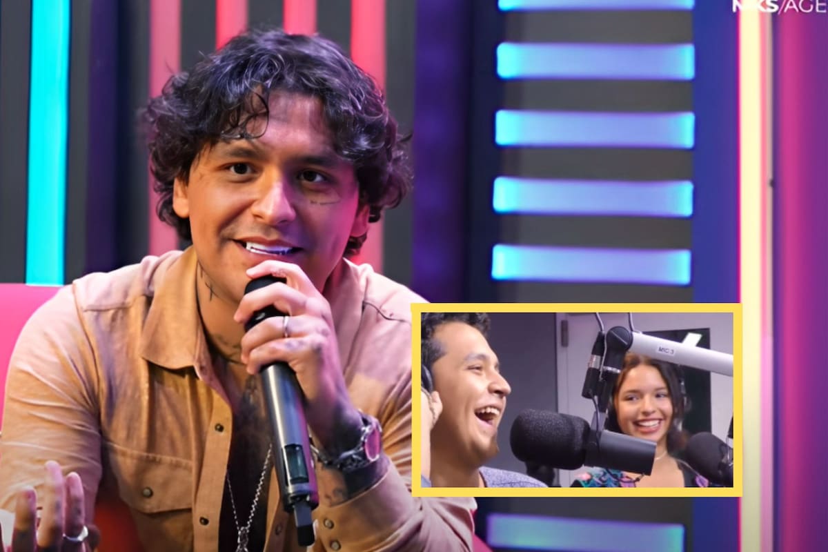 Christian Nodal revela cómo se enamoró de Ángela Aguilar cuando ella tenía 13 años