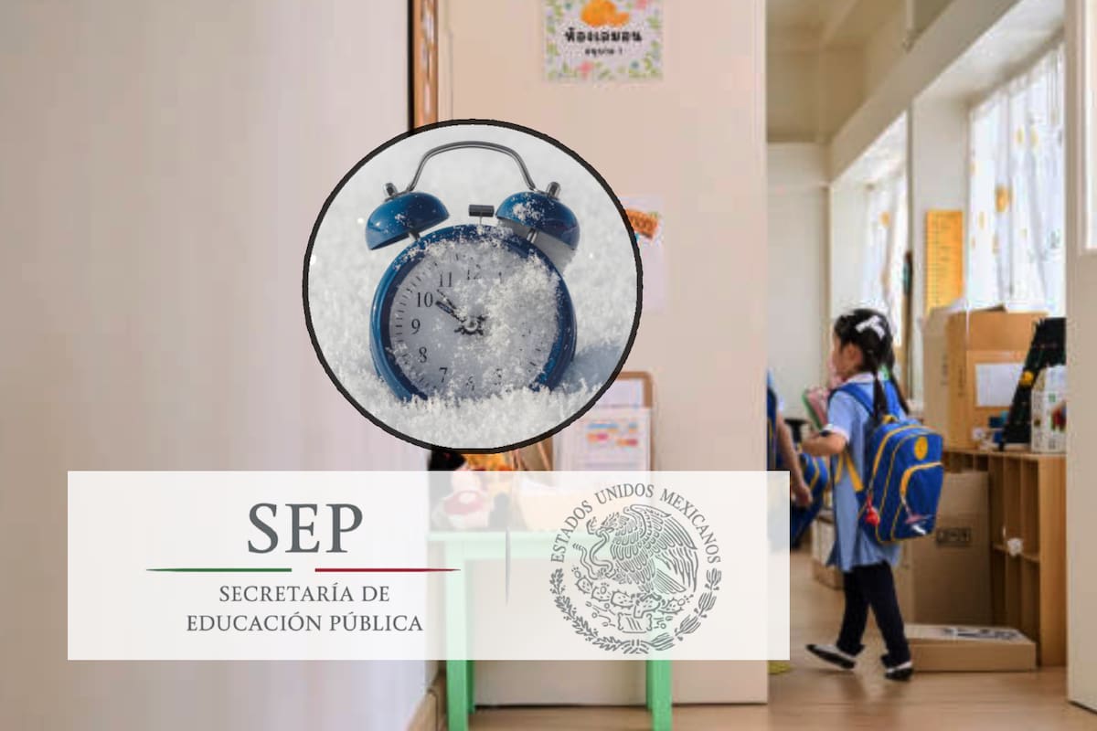 SEP confirma cambio de horario por frío a partir del 4 de noviembre en escuelas de estas zonas
