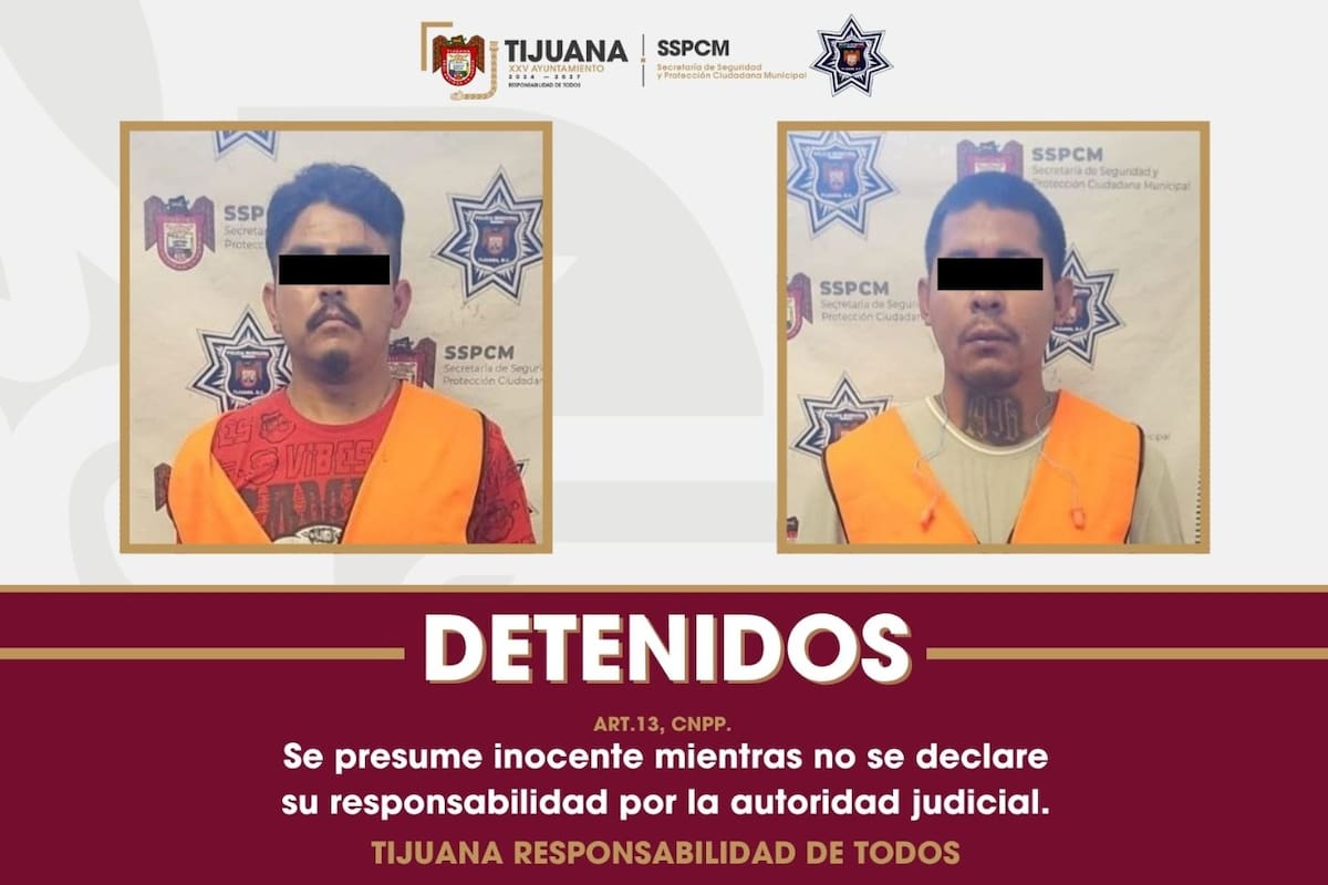 Aseguran a dos hombres en posesión de arma larga en la Sánchez Taboada