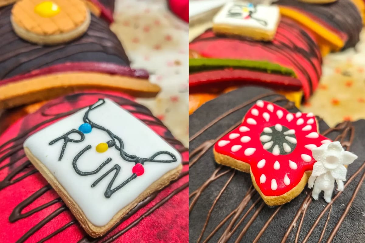Panadería hace rosca de Stranger Things en CDMX: pan temático llega para los fans este Día de Reyes