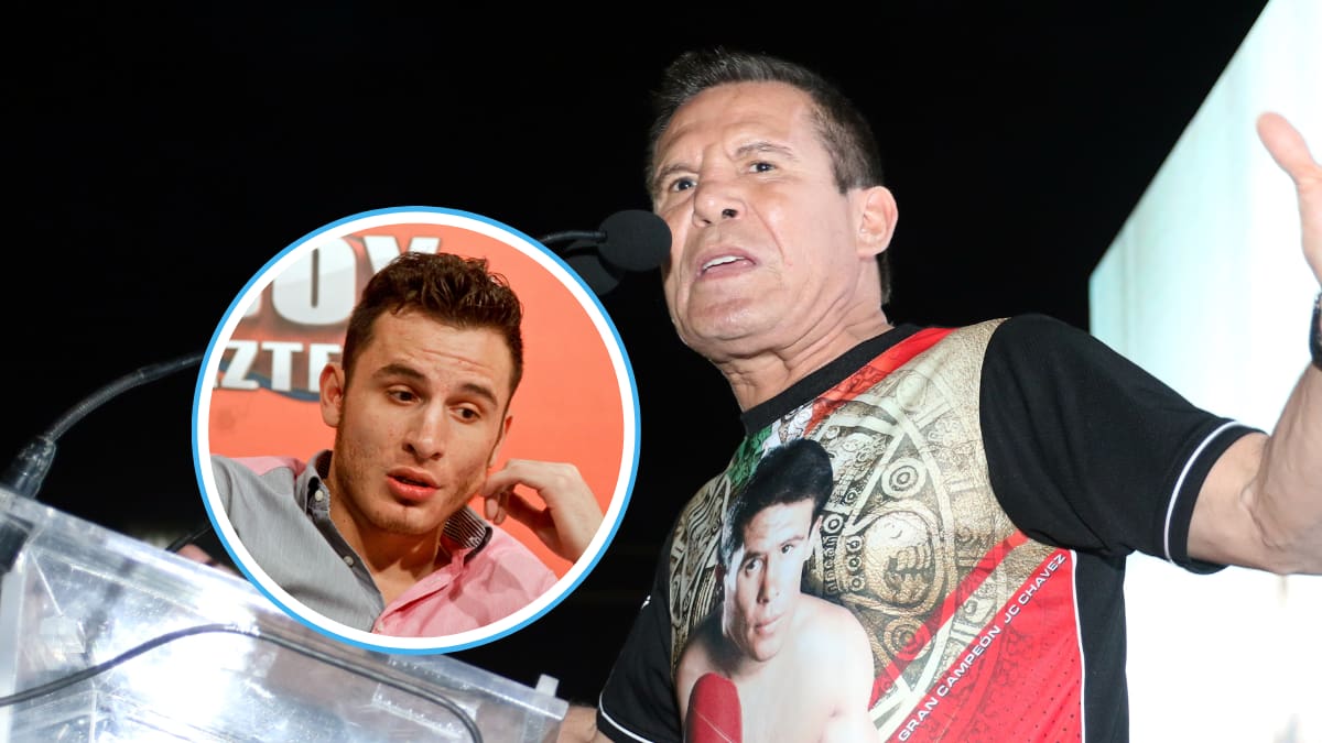 Julio César Chávez reacciona a la polémica de su hijo Omar Chávez: “Es un cabr*n, con todo respeto” (VIDEO)