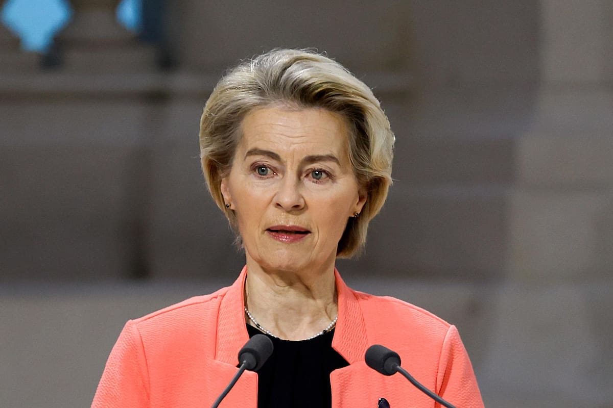 La presidenta de la Comisión Europea, Ursula von der Leyen, en una foto de archivo. | Crédito: EFE/EPA/MOHAMMED BADRA