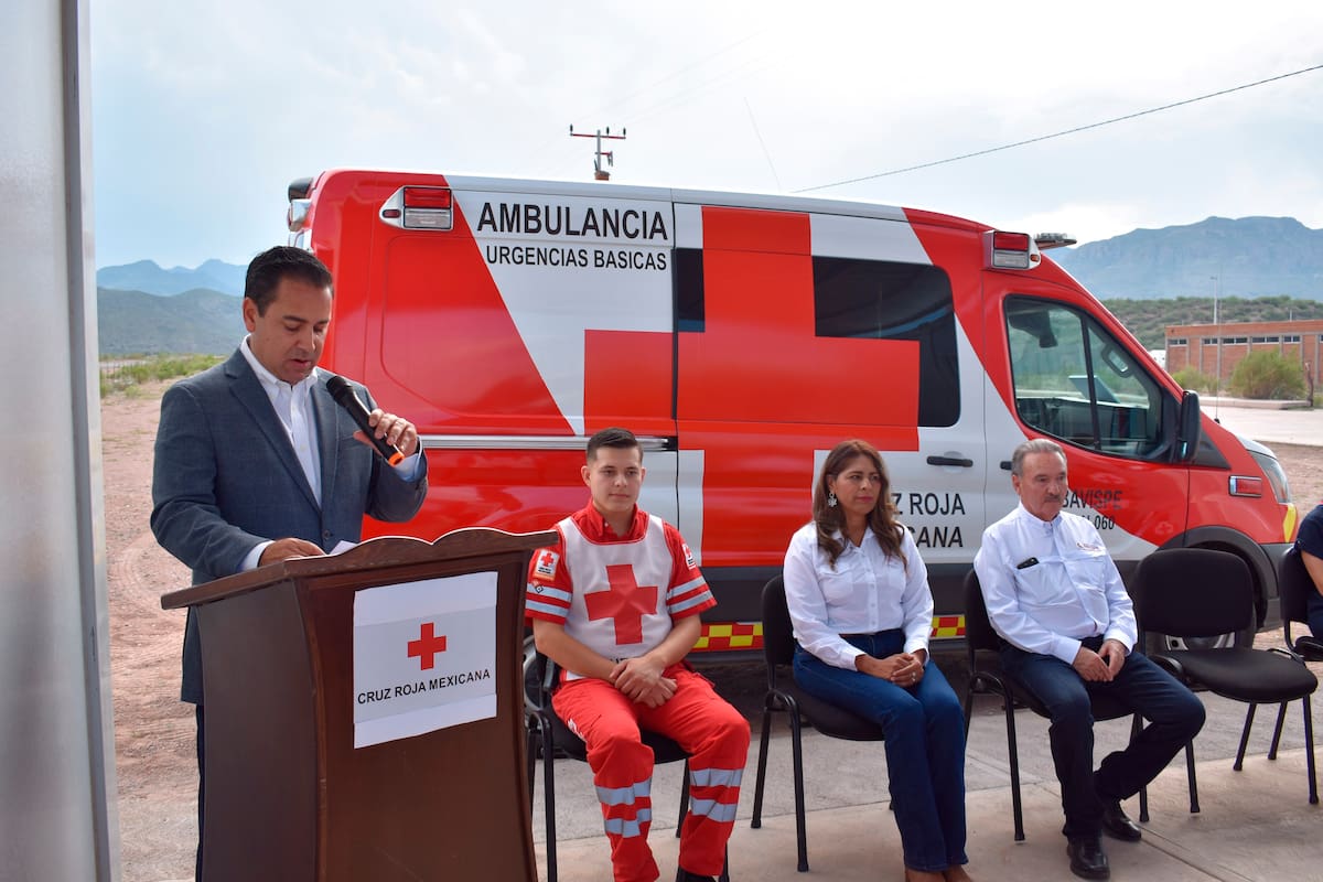 Cruz Roja inaugura base en Bavispe para atender emergencias en la Sierra Alta de Sonora