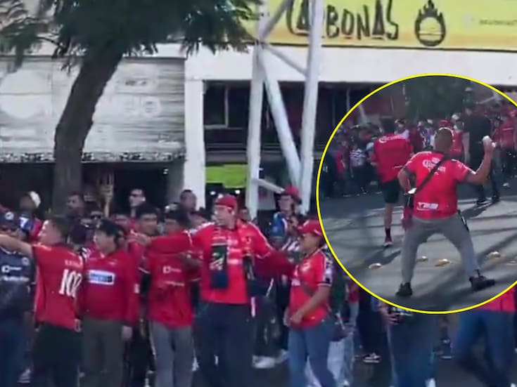 VIDEO: Aficionados de Chivas e Irapuato protagonizan riña previo a partido amistoso