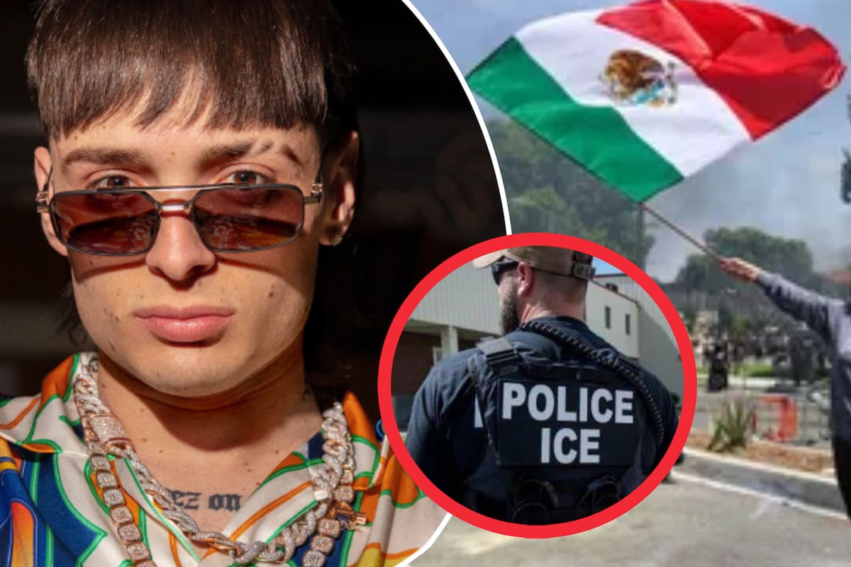Peso Pluma apoya a la comunidad latina en EE.UU. tras condenar redadas antimigrantes con un poderoso mensaje