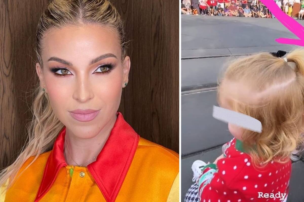 En medio de escándalo, recuerdan que Andy Benavides tiñe el cabello de sus hijas