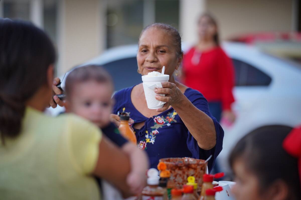 Doña Meche es un ícono de la Plaza Mandarín
