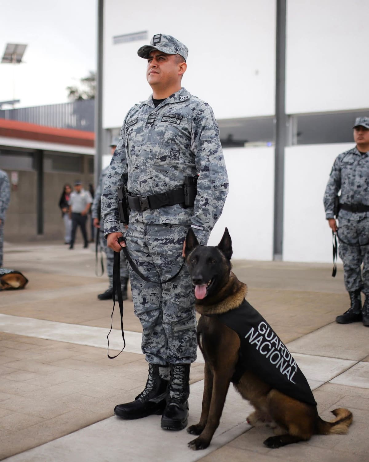 Toman posesión Daniel Gallegos Acevedo como comandante de la 2/a Zona Militar y David Morales Hernández como coordinador de la Guardia Nacional en Baja California. Foto: Cortesia