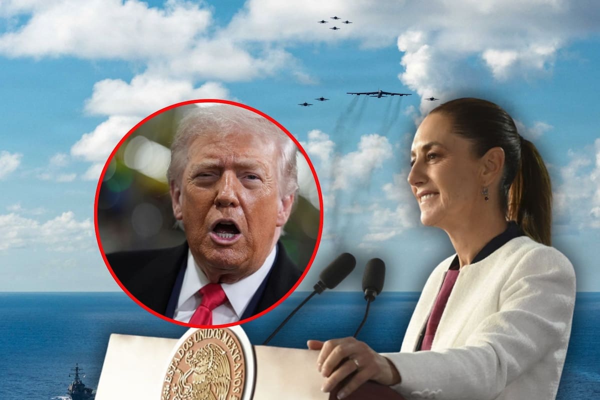 Ante la advertencia de la FAA a aerolíneas, Sheinbaum afirmó que no existen vuelos militares de Estados Unidos en México