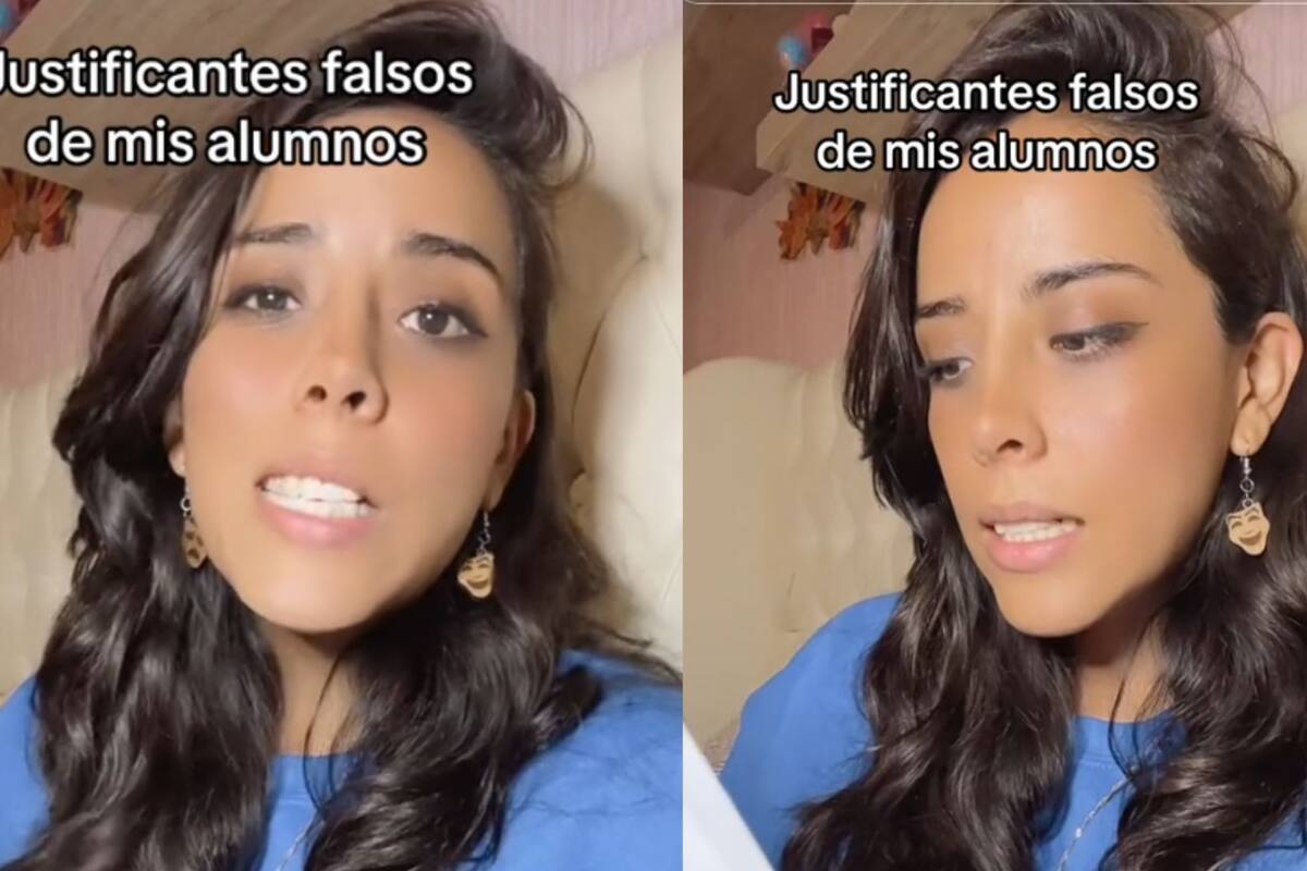 Maestra muestra en TikTok los justificantes falsos que sus alumnos de universidad le dan