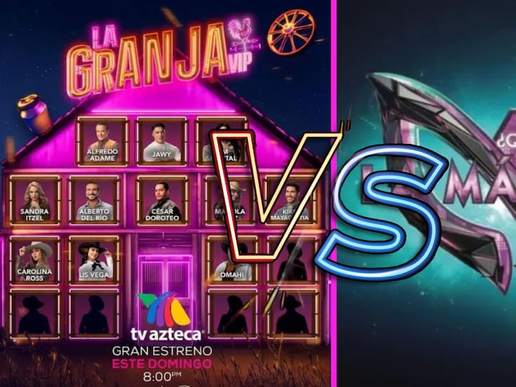 ¿Quién es la Máscara? vs. La Granja VIP: ¿Qué reality show tuvo mayor rating en su estreno?