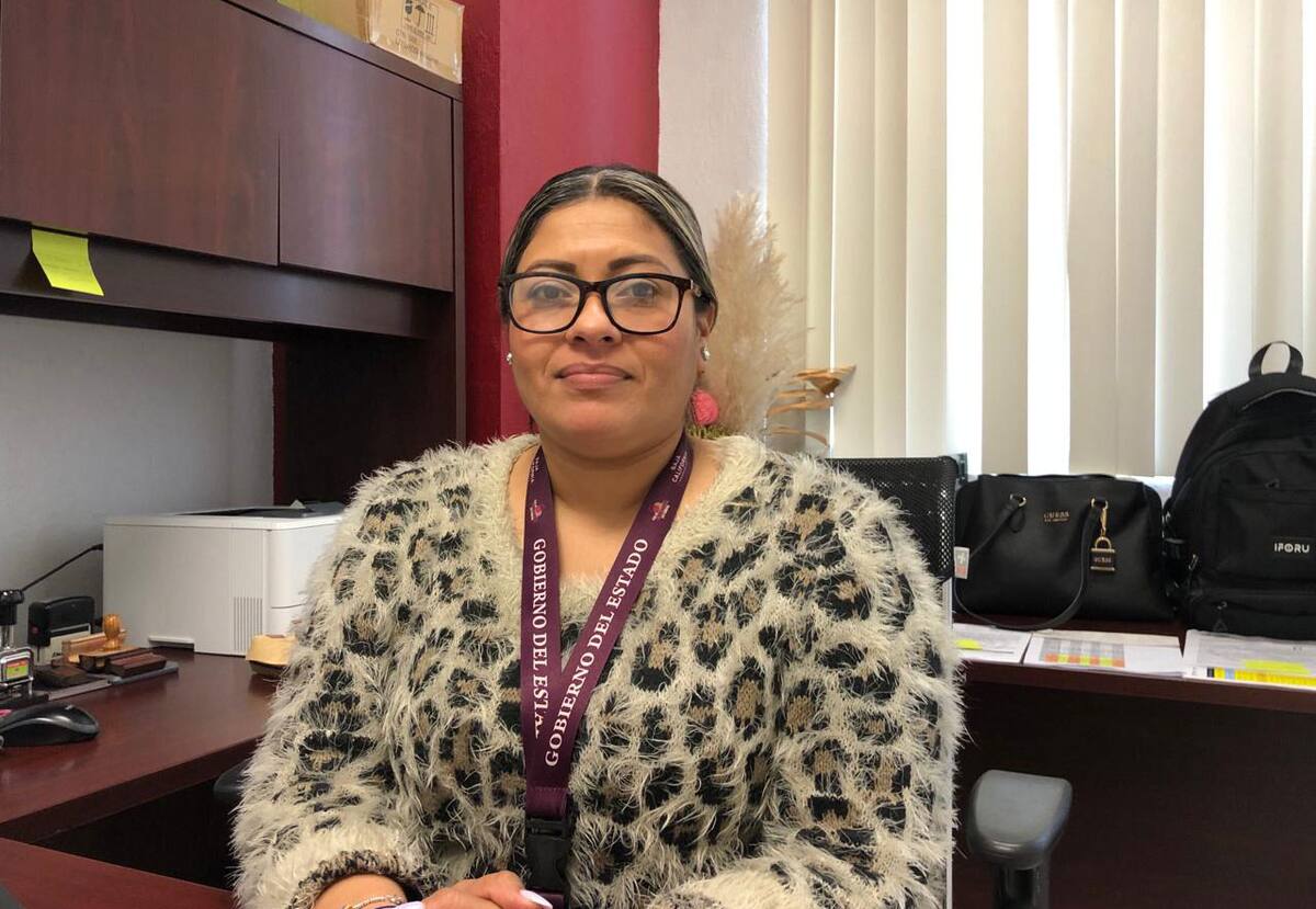 Tatiana Lerma Ramírez, recaudadora de Rentas del Estado en Rosarito.