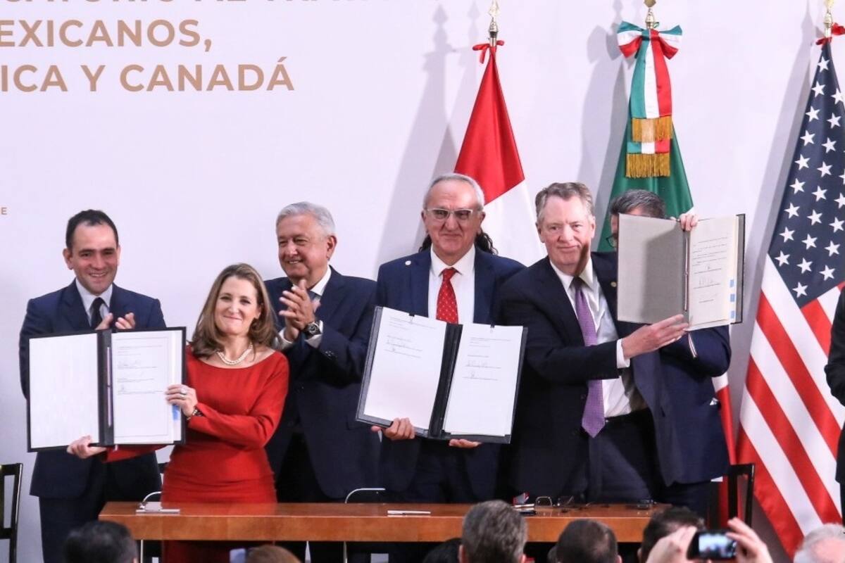 México finaliza con procesos internos para entrada del T-MEC