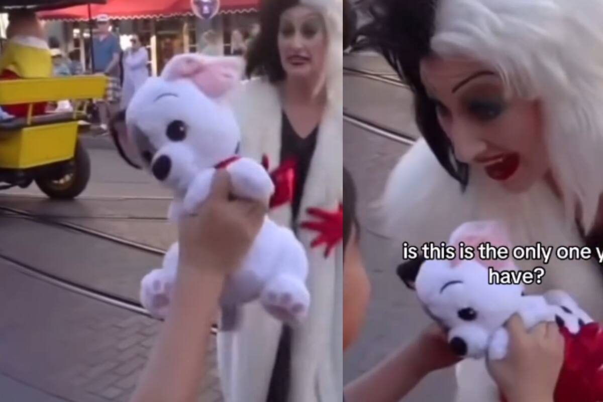 “¿Este es el único que tienes? Necesitamos más”: Cruella protagoniza divertida interacción con un niño en Disneyland