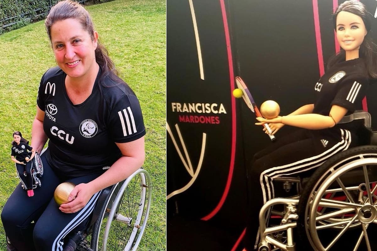 Atleta paralímpica Francisca Mardones inspira Barbie a su imagen