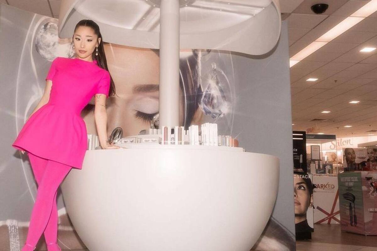 Ariana Grande lanza la marca de maquillaje "R.e.m.beauty"