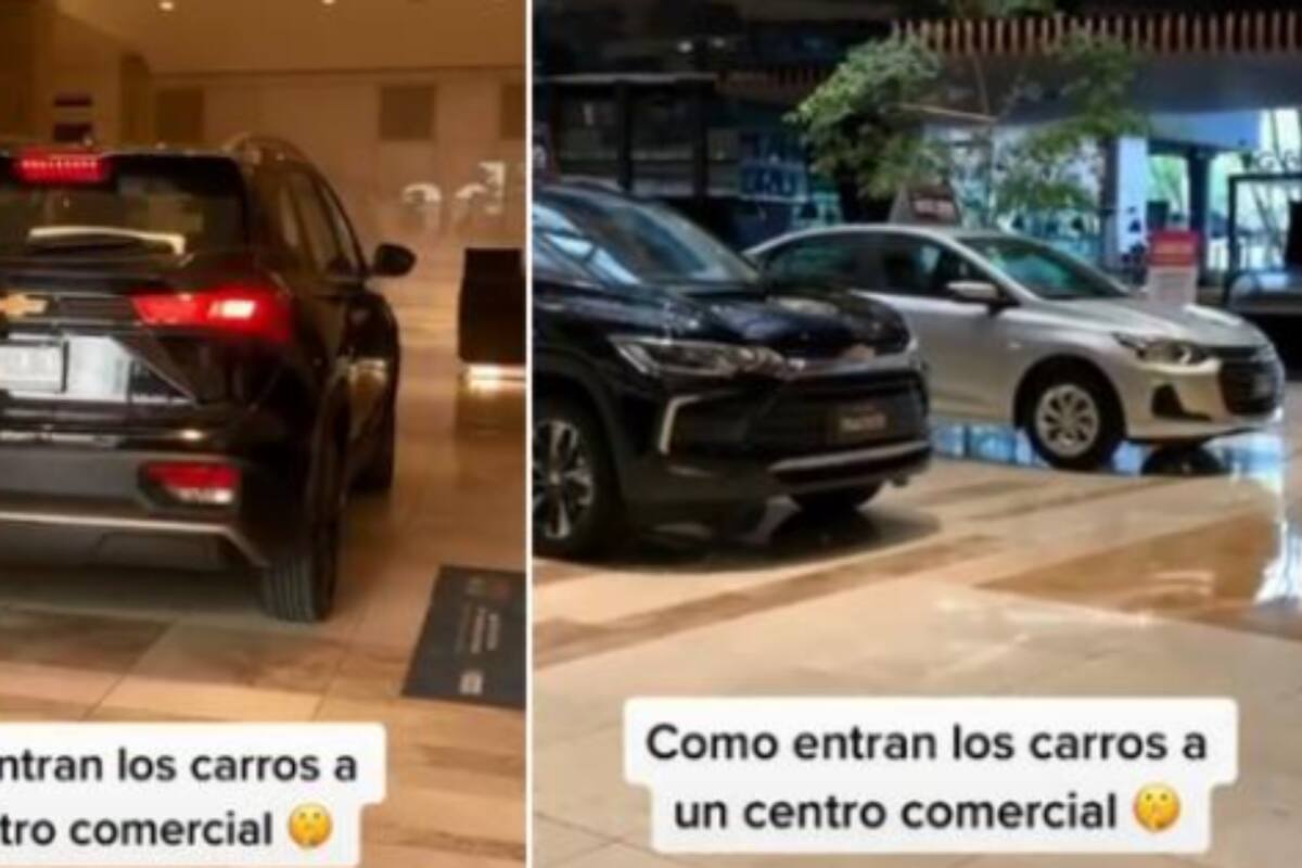 TikTok: Video revela cómo entran los autos a los centros comerciales
