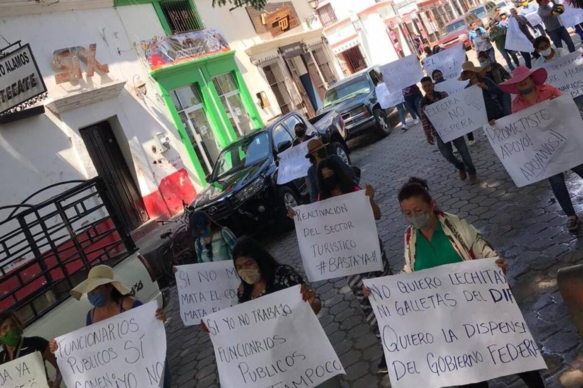 Piden comerciantes de Álamos apoyo para reactivación