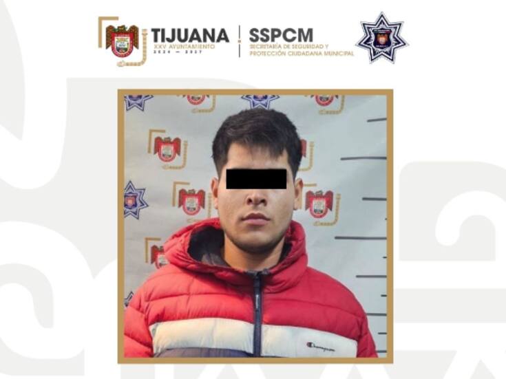 Detienen a joven por grafitear muro en Playas de Tijuana