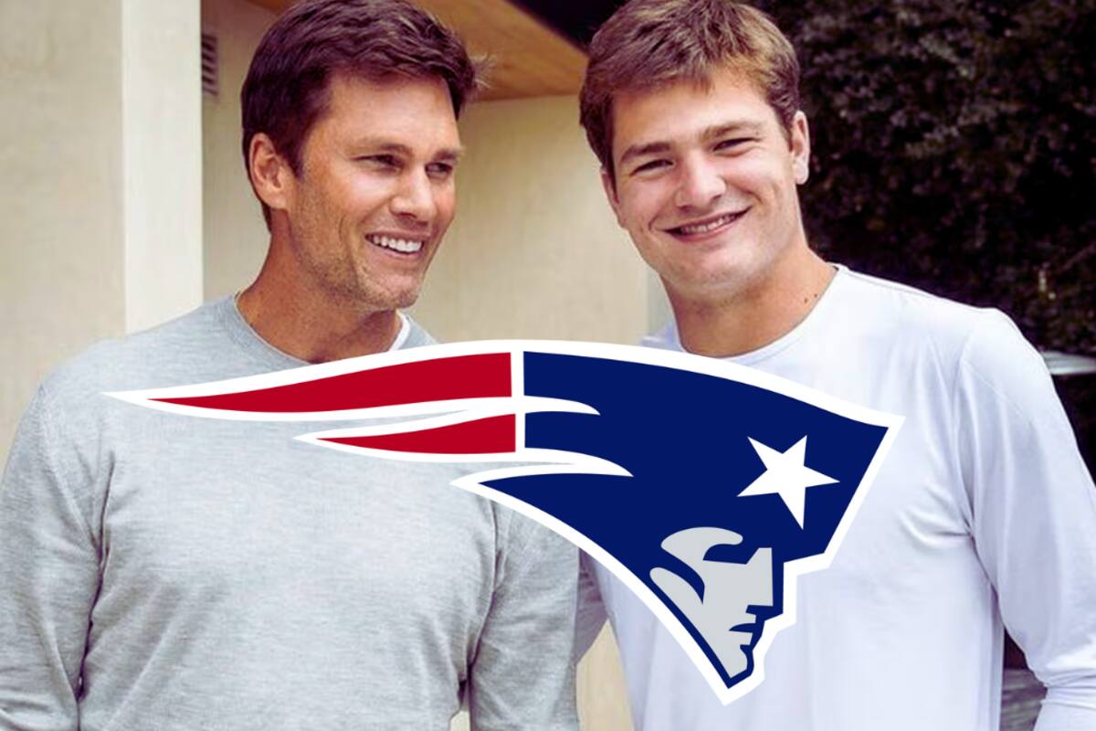 FOTO: Tom Brady conoce a su sucesor de los Patriotas Drake Maye