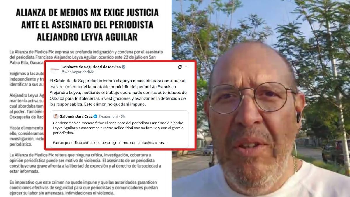 Asesinan al periodista Alejandro Leyva mientras desayunaba en Oaxaca; Fiscalía analiza su labor y mantiene a una persona detenida