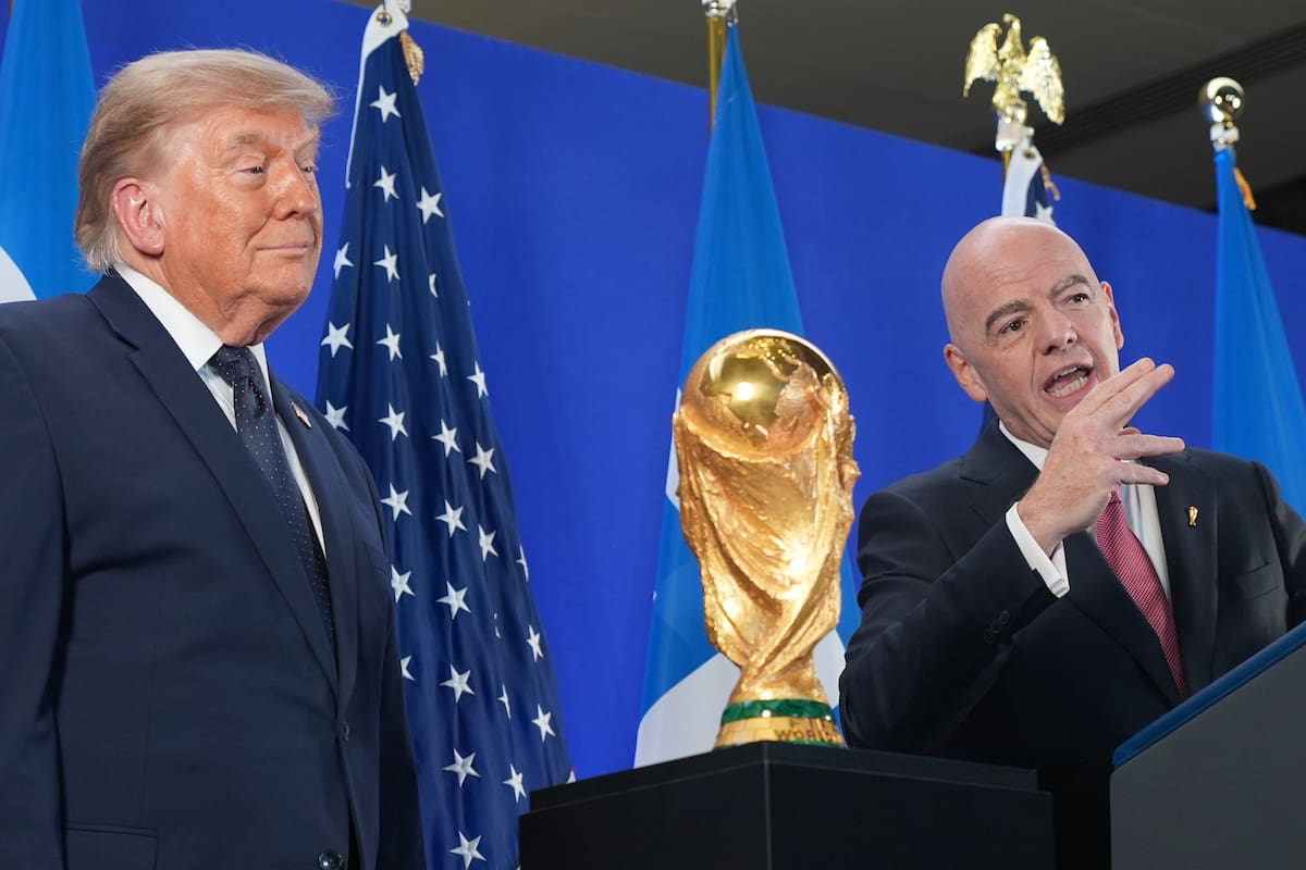 Donald Trump asegura que le pedirá a Gianni Infantino un Mundial solo para Estados Unidos