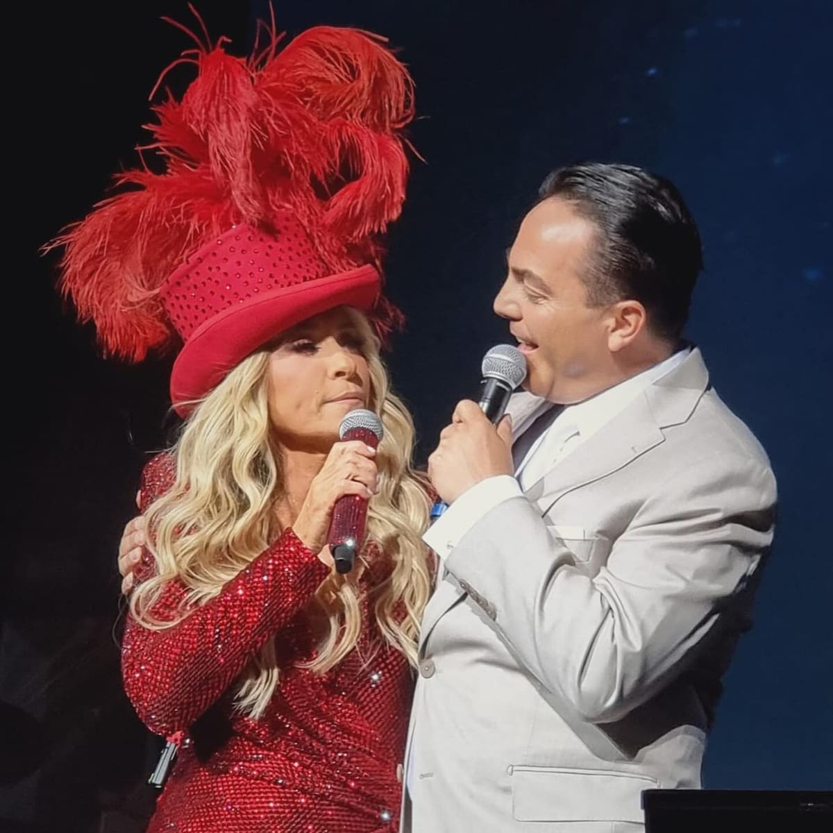 Yuri y Cristian Castro / Redes Sociales: @cristiancastro