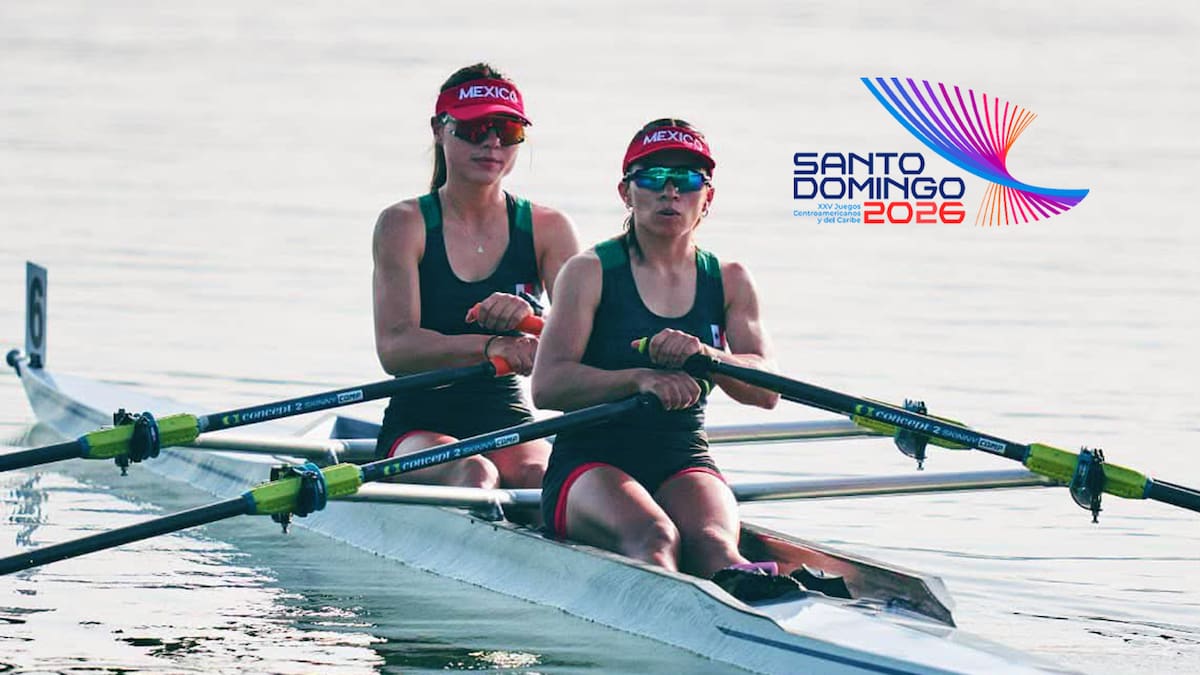 Melissa Márquez y Aylin Ibarra le dan a México su primer oro en Santo Domingo 2026 en doble par de remos cortos peso ligero femenino