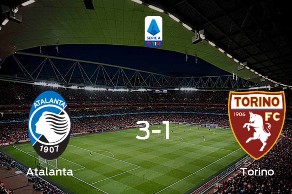 Atalanta se queda con la victoria frente a Torino (3-1)