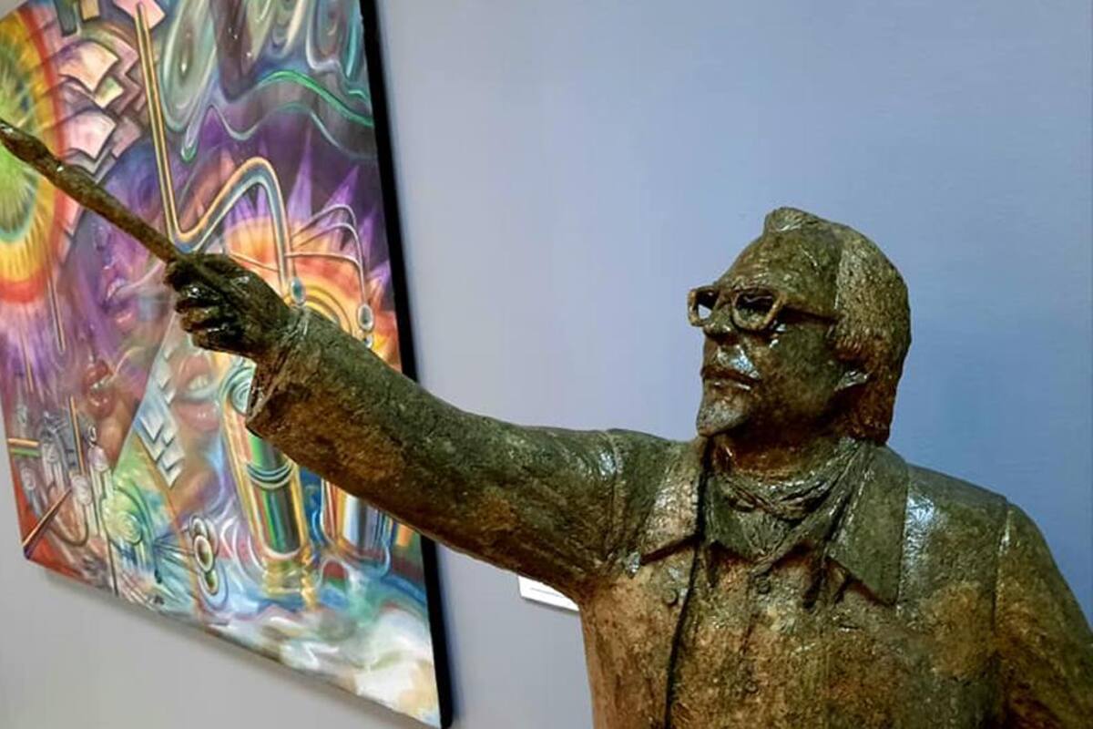 IMAC rinde homenaje a pintor Manuel Varrona bautizando en su honor un espacio de la Casa de la Cultura SAB