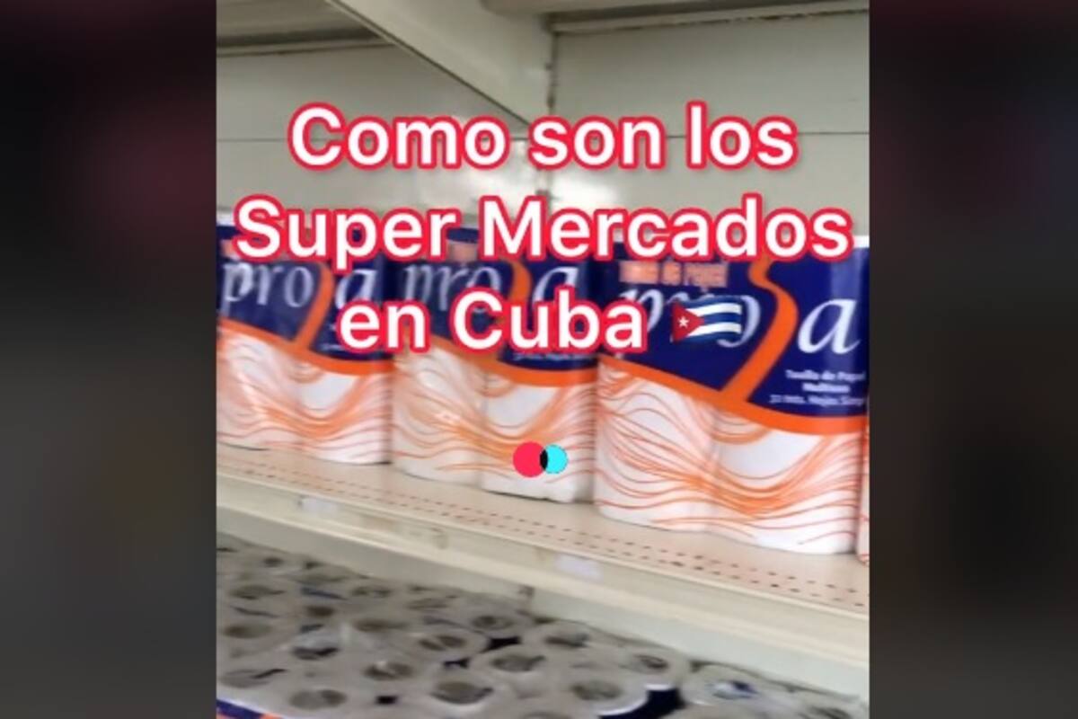 Viral: Muestra cómo son los supermercados en Cuba