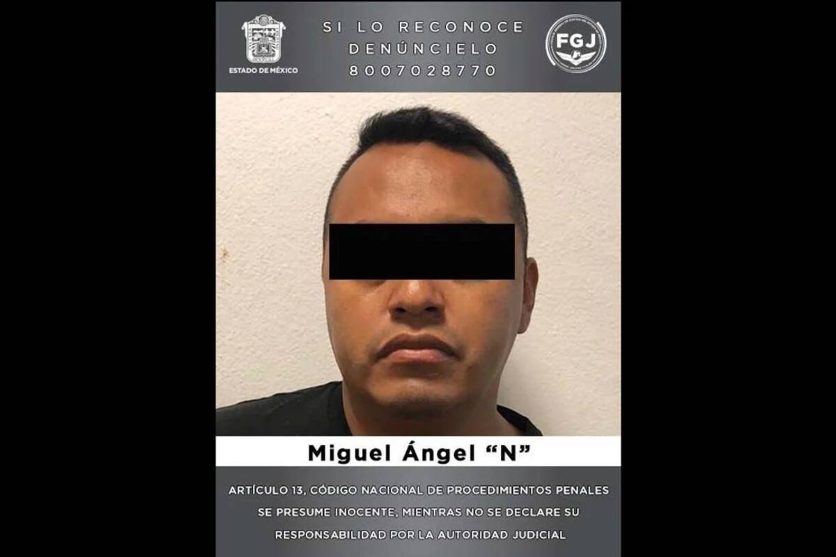 Detienen a "El Micky" presunto responsable de asesinato de policía en Naucalpan