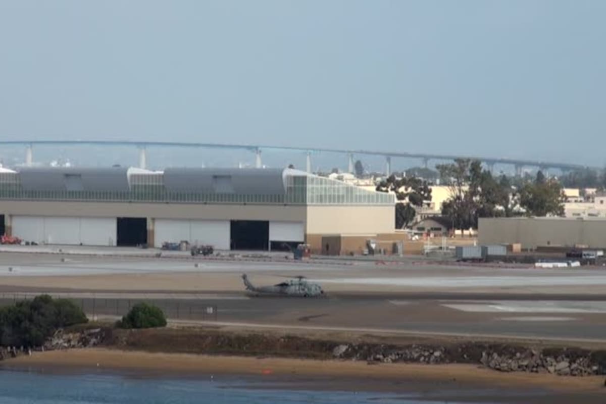 Ponen Base Naval de San Diego bajo alerta por más de una hora