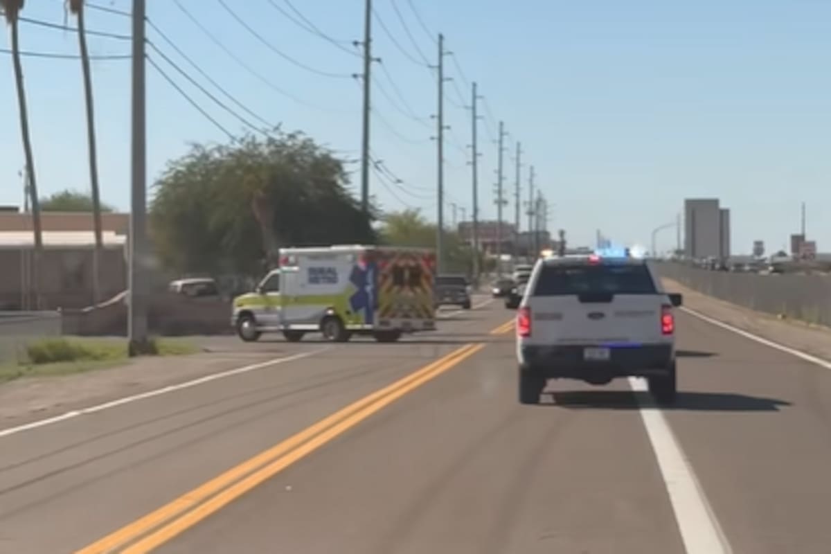 Choque en cruce rural de Yuma deja dos personas sin vida