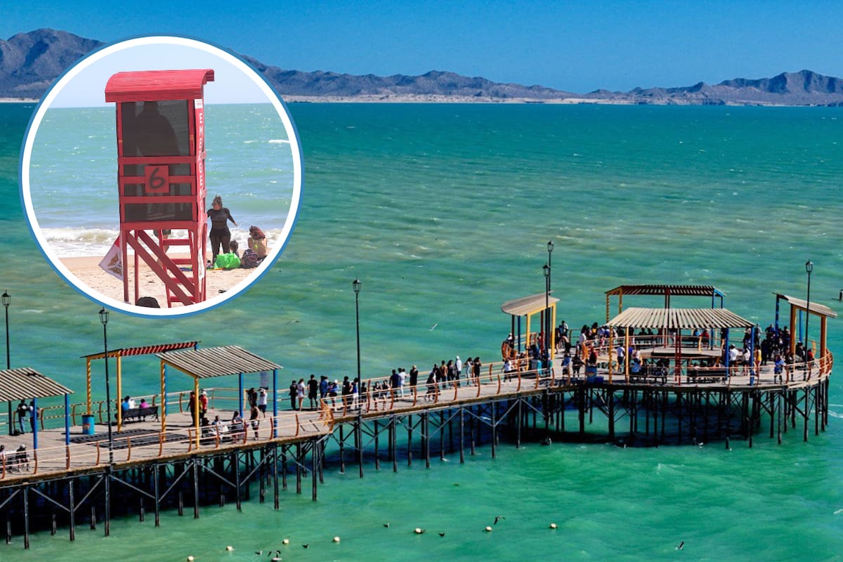 Mujer es rescatada tras volcar su kayak en Bahía de Kino
